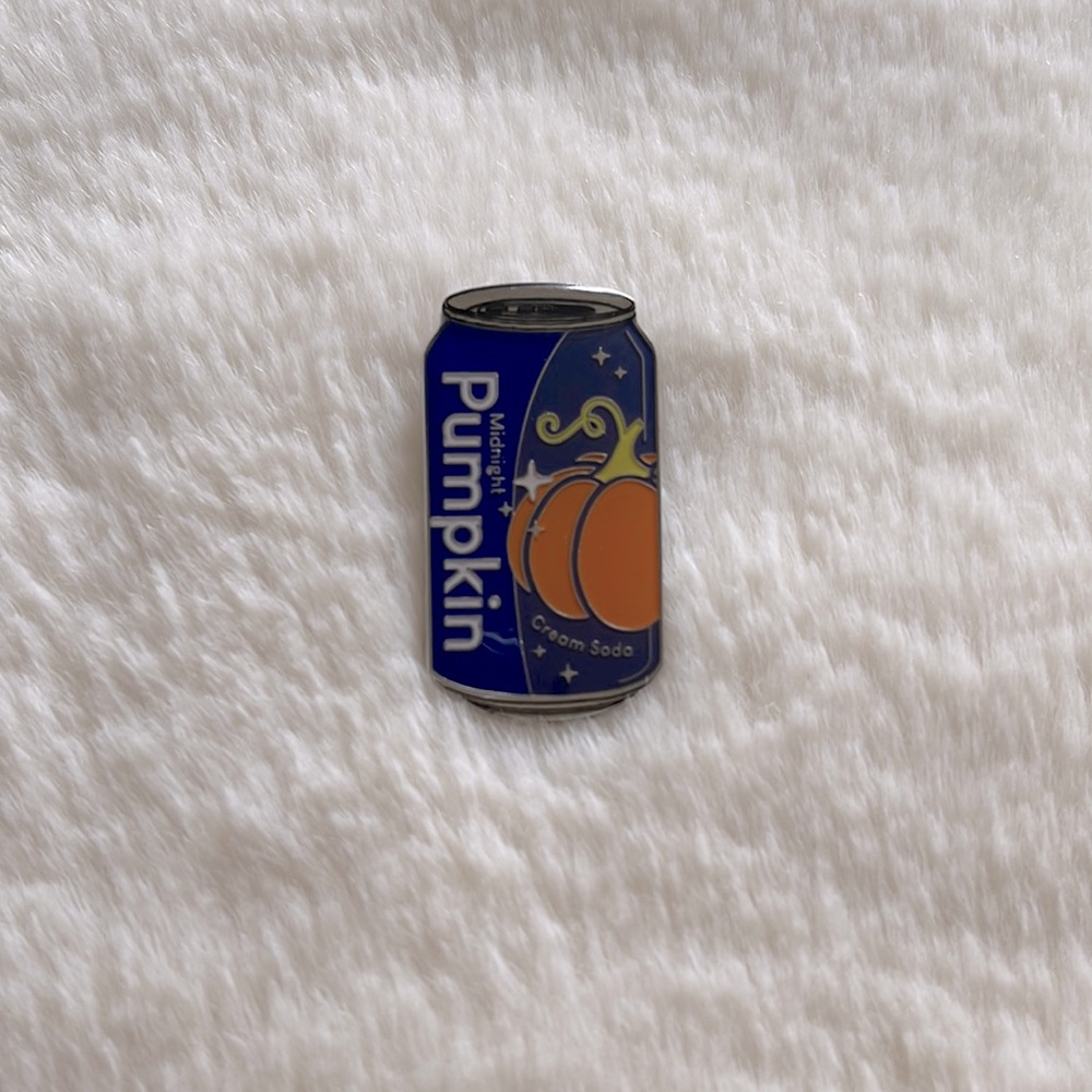 { cinderella soda enamel pin }